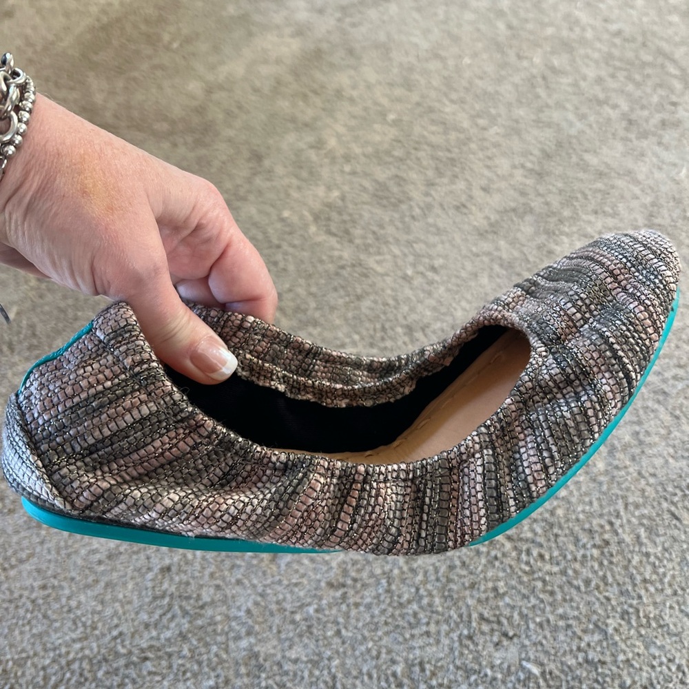 Tieks size 10 Mojave ballet flats like new!